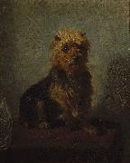 Abbott Handerson Thayer Chadwick's Dog painting